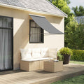 Retractable Awning Fabric And Steel