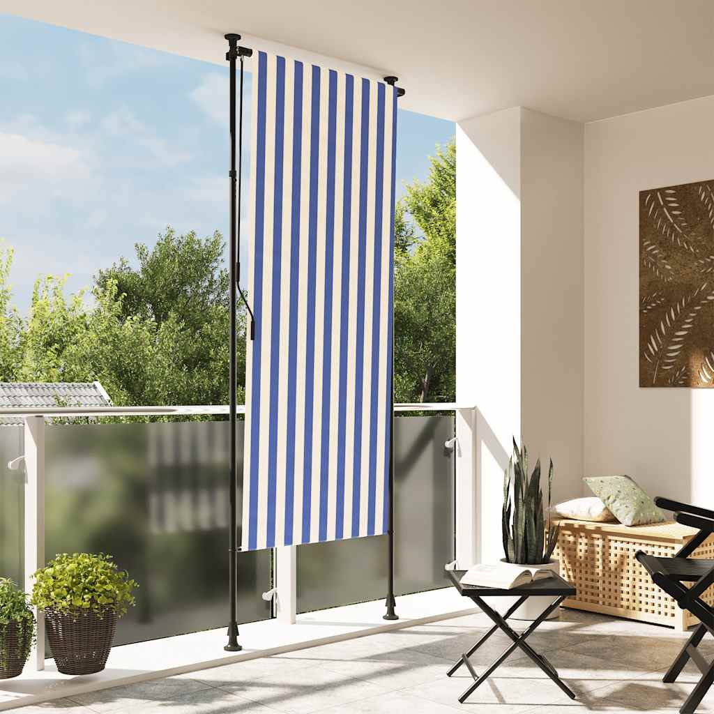 Outdoor Roller Blind And White Fabric&Steel