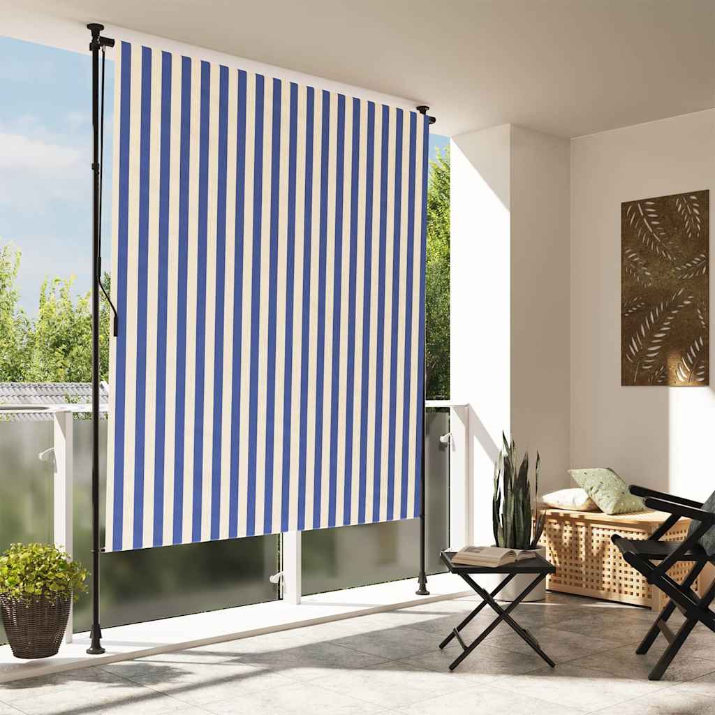 Outdoor Roller Blind And White Fabric&Steel