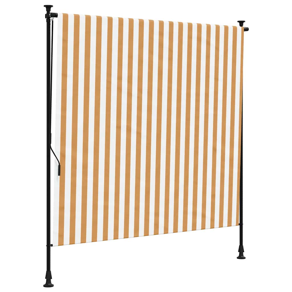 Outdoor Roller Blind And White Fabric&Steel