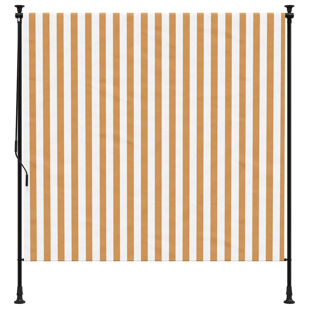 Outdoor Roller Blind And White Fabric&Steel