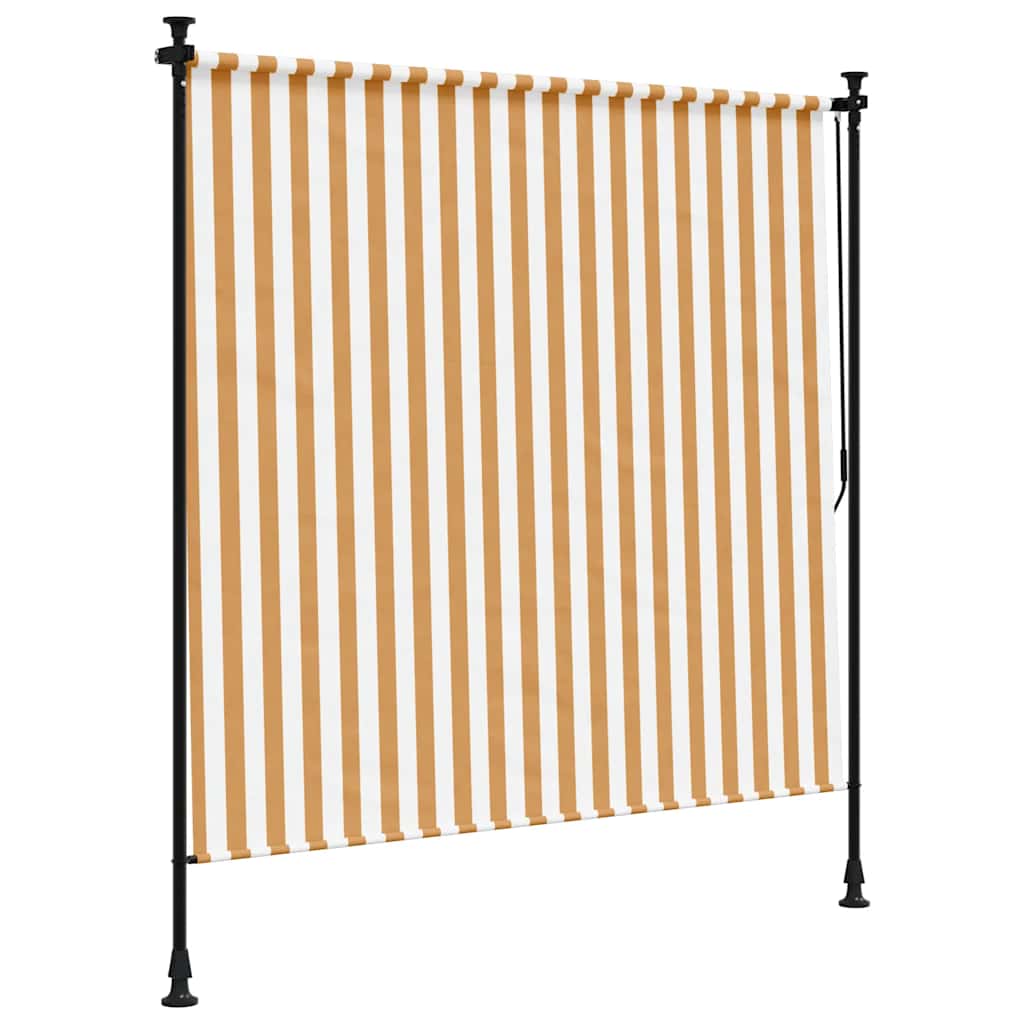 Outdoor Roller Blind And White Fabric&Steel