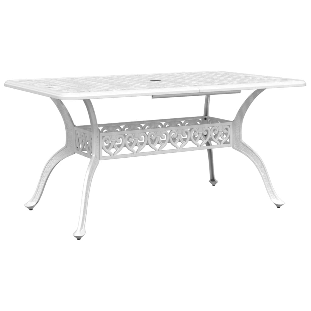 5 Piece Garden Dining Set Cast Aluminium