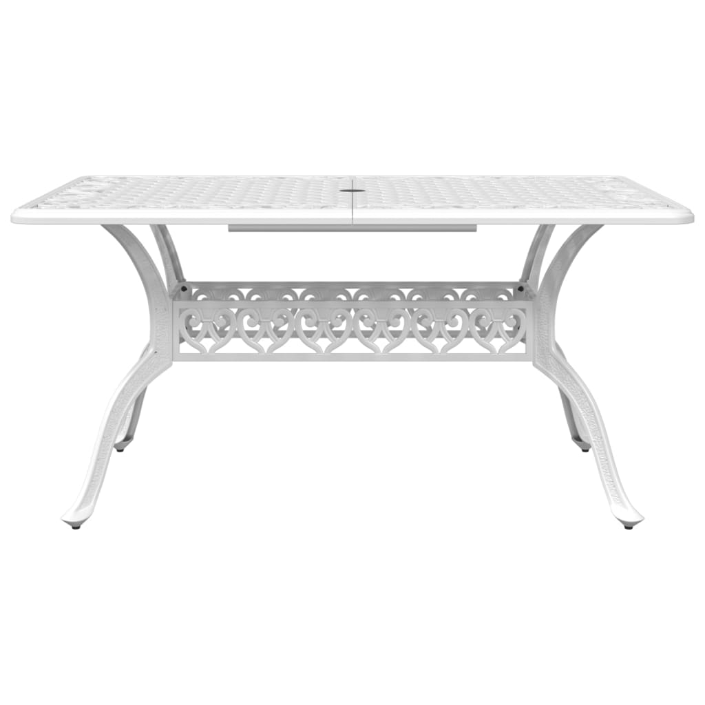 5 Piece Garden Dining Set Cast Aluminium