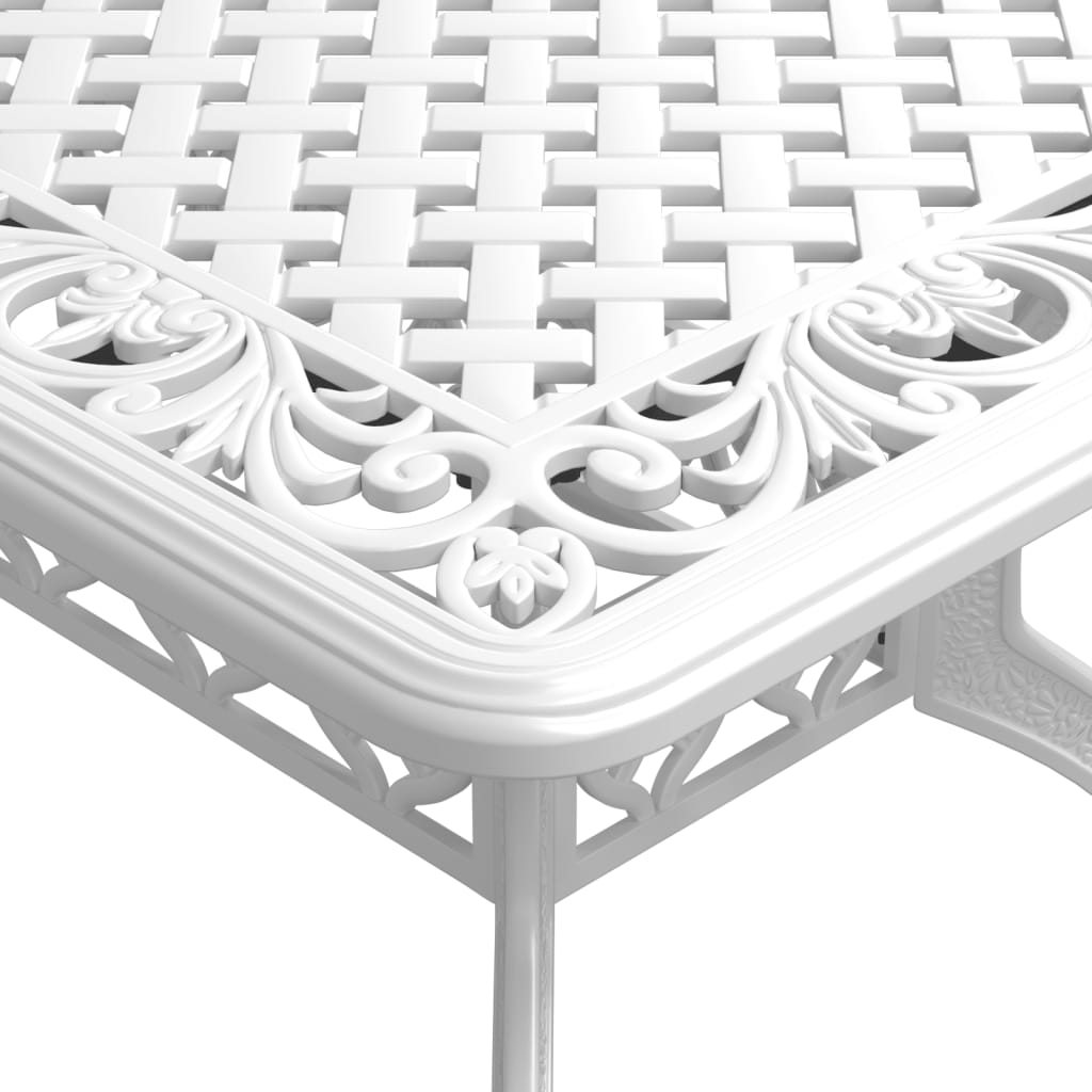 5 Piece Garden Dining Set Cast Aluminium