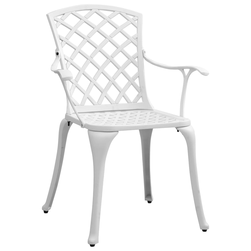 5 Piece Garden Dining Set Cast Aluminium