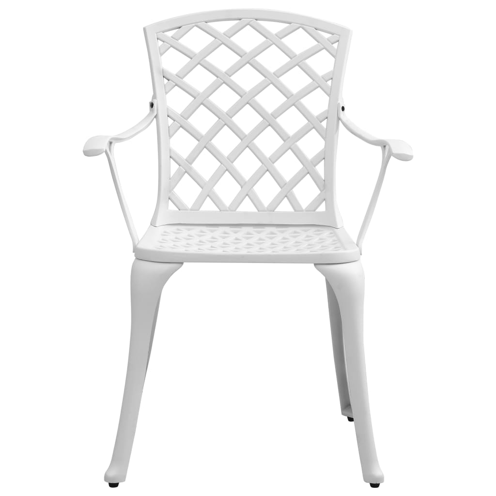 5 Piece Garden Dining Set Cast Aluminium