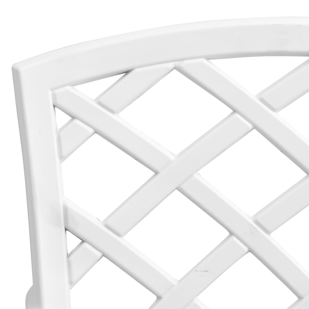 5 Piece Garden Dining Set Cast Aluminium