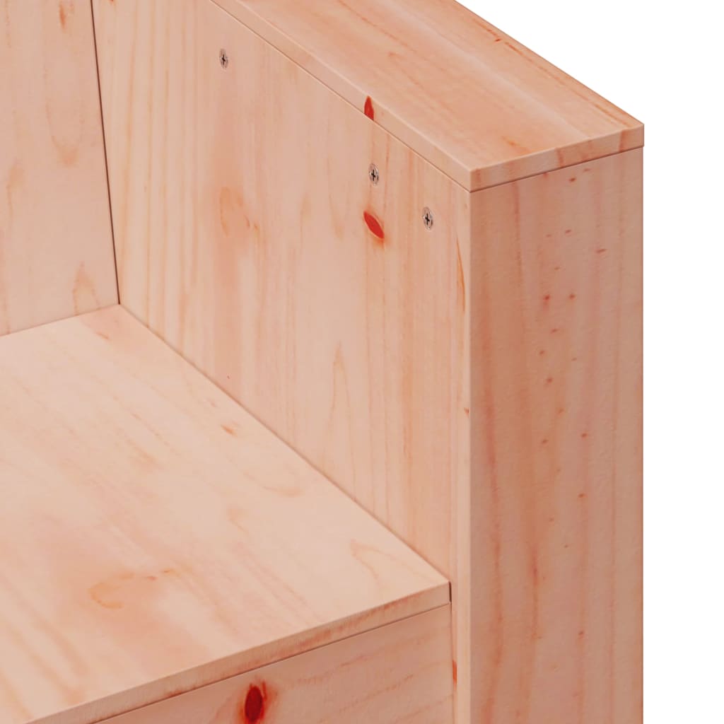Garden Sofa | Natural Wood | Solid Douglas Fir Wood | Single | Durable