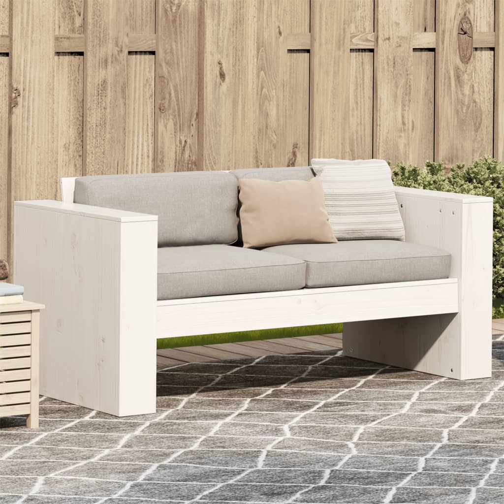Garden Sofa | Natural Wood | Solid Douglas Fir Wood | Single | Durable