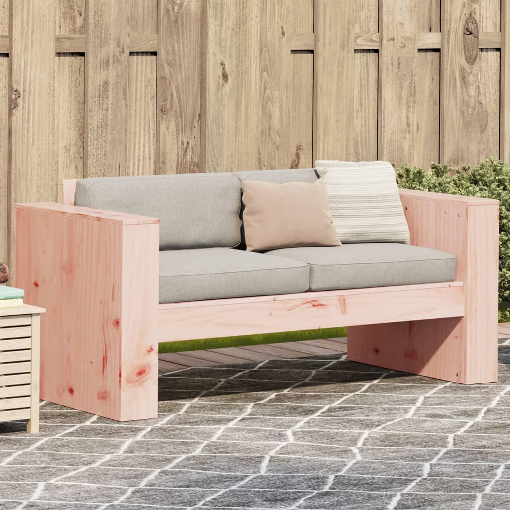Garden Sofa | Natural Wood | Solid Douglas Fir Wood | Single | Durable