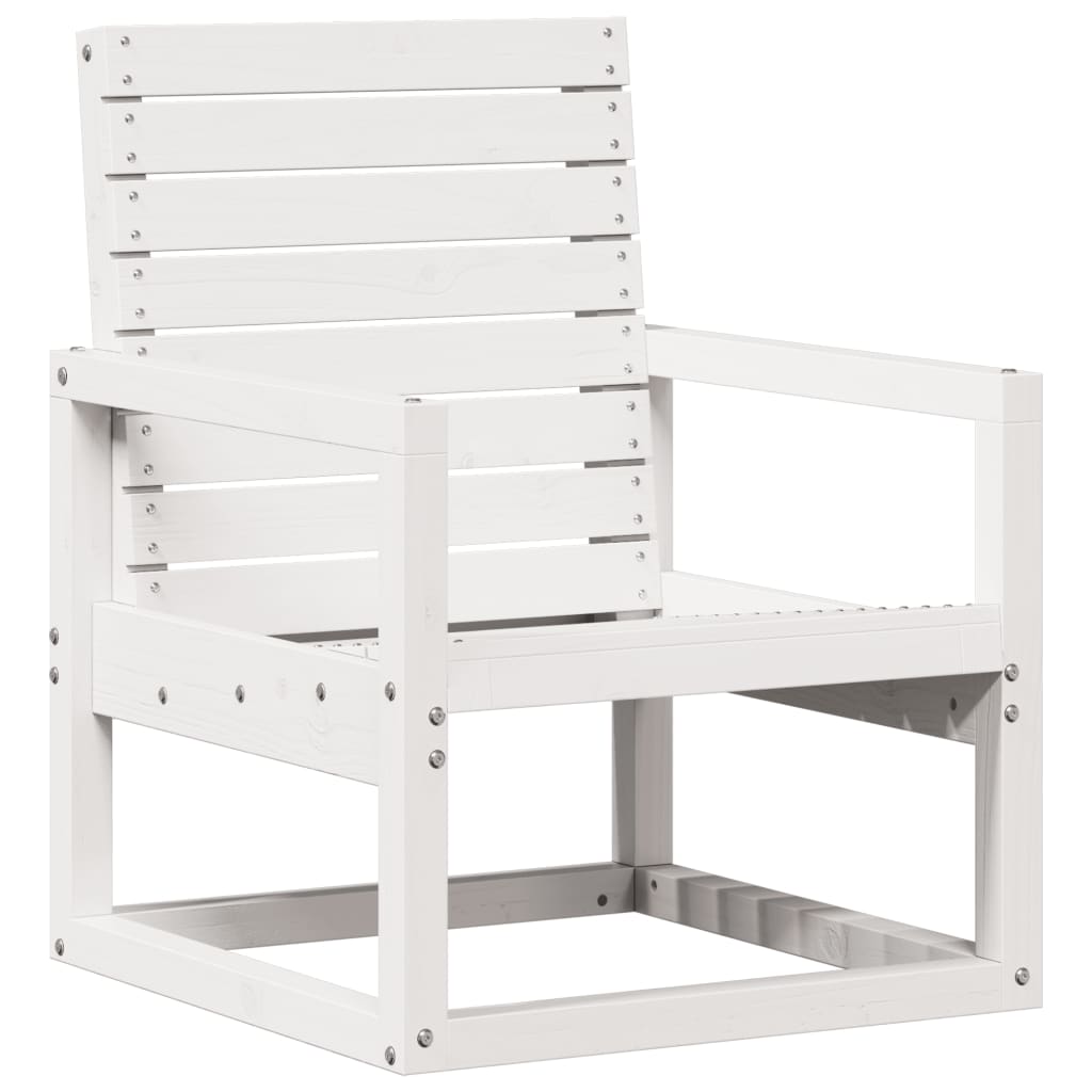 Garden Chair 57.5X63X76 Cm Solid Wood Pine