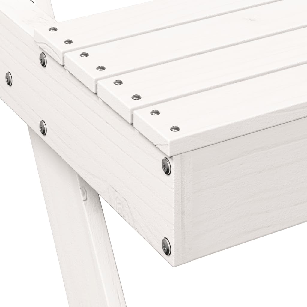 Picnic Table 105X134X75 Cm Solid Wood Pine