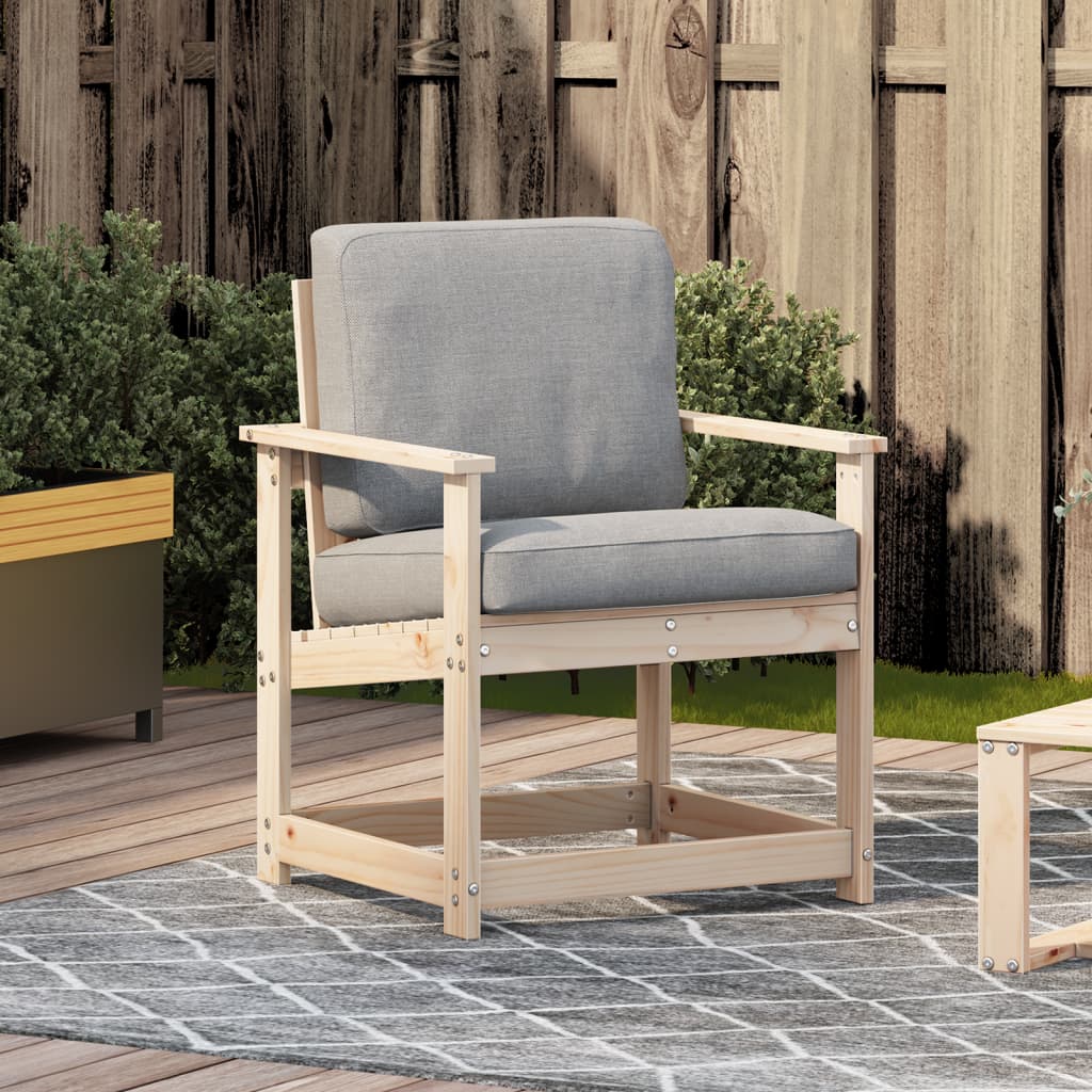 Garden Chair 62X56X77 Cm Solid Wood Pine