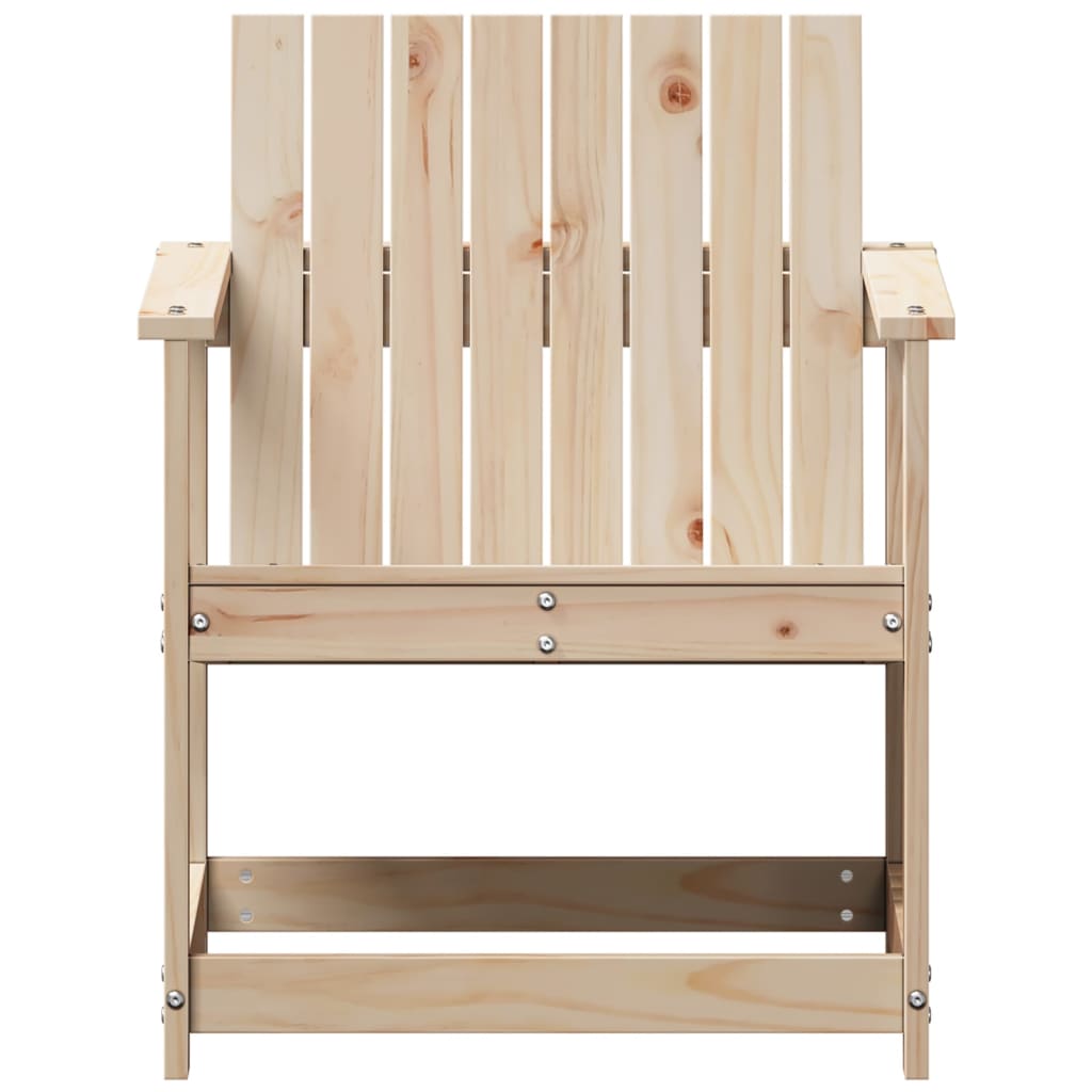 Garden Chair 62X56X77 Cm Solid Wood Pine