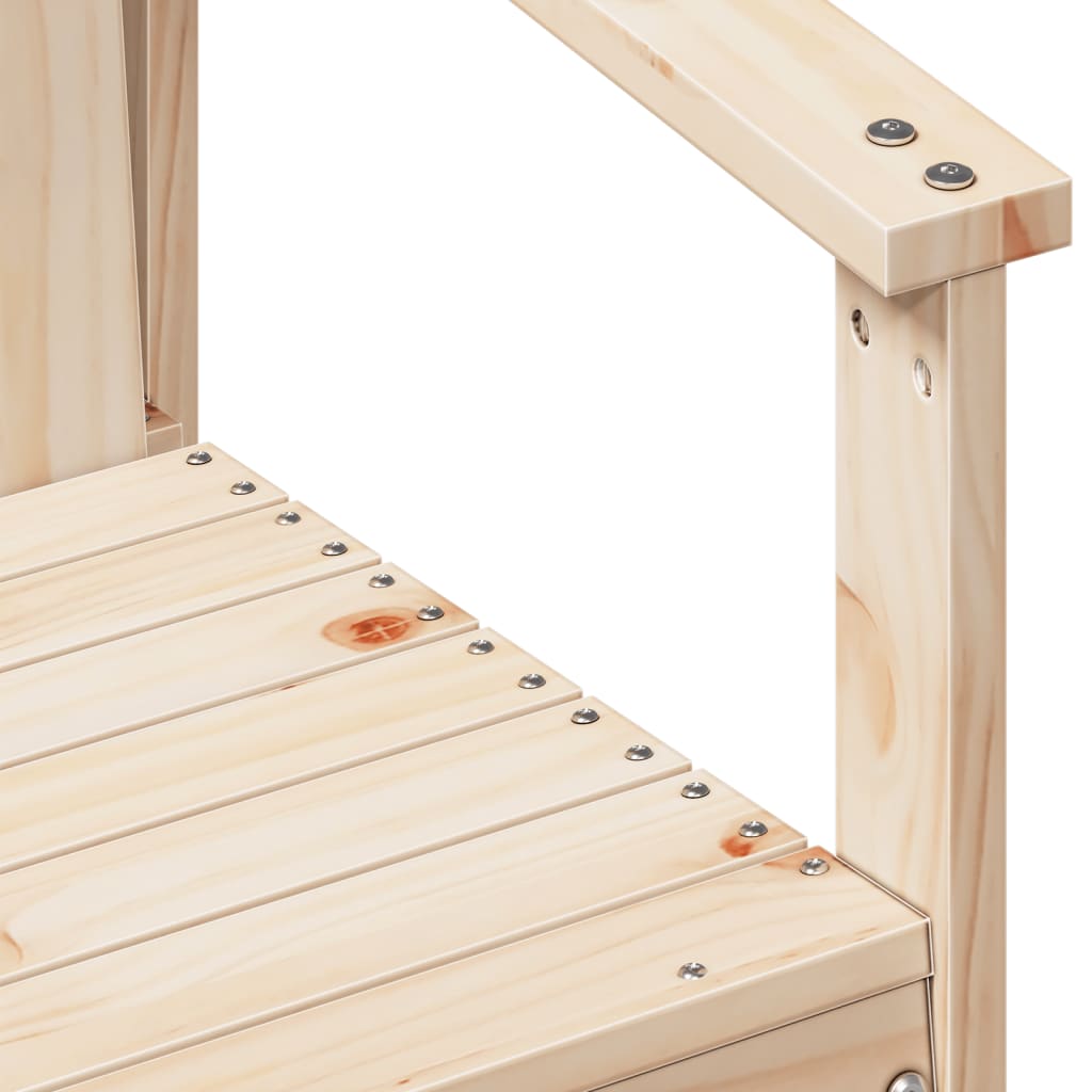 Garden Chair 62X56X77 Cm Solid Wood Pine