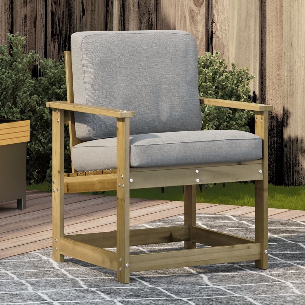 Garden Chair 62X56X77 Cm Solid Wood Pine