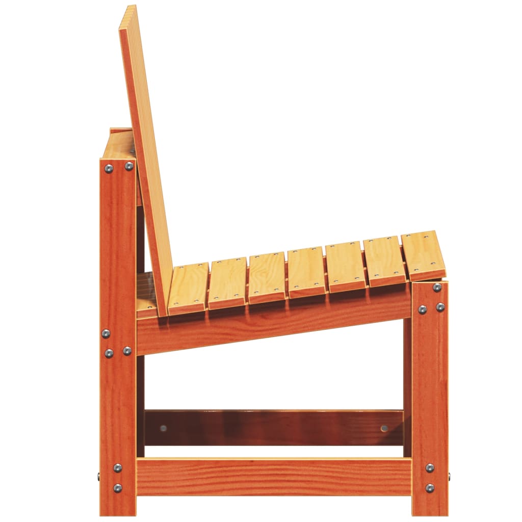 Garden Chair 50.5X55X77 Cm Solid Wood Pine