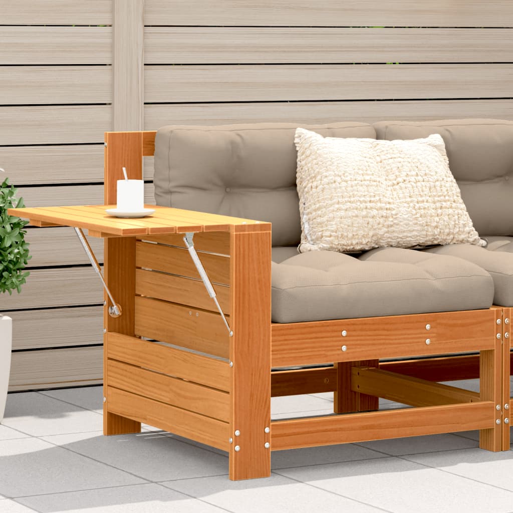 Garden Footstool 62X31.5X52 Cm Impregnated Wood Pine