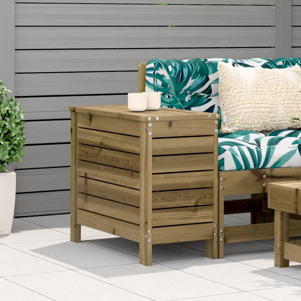 Garden Footstool 62X31.5X52 Cm Impregnated Wood Pine