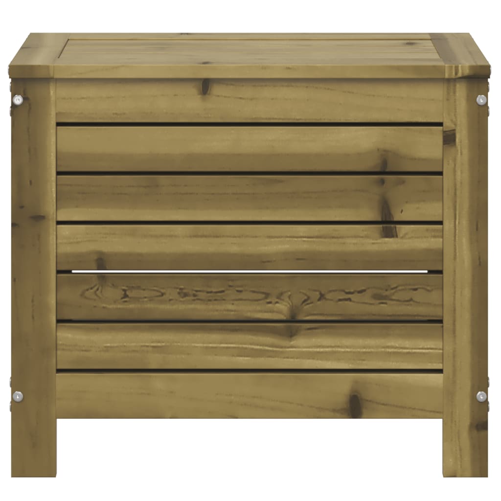 Garden Footstool 62X31.5X52 Cm Impregnated Wood Pine