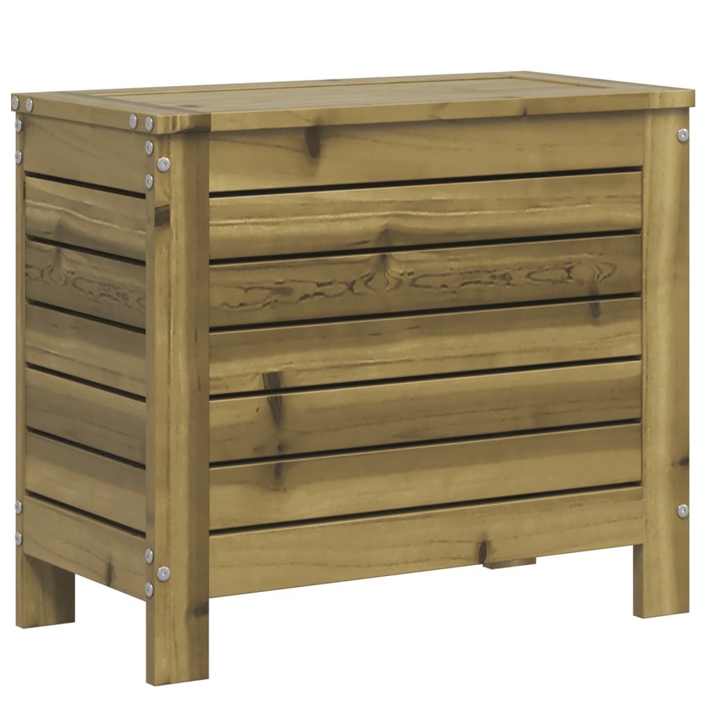 Garden Footstool 62X31.5X52 Cm Impregnated Wood Pine