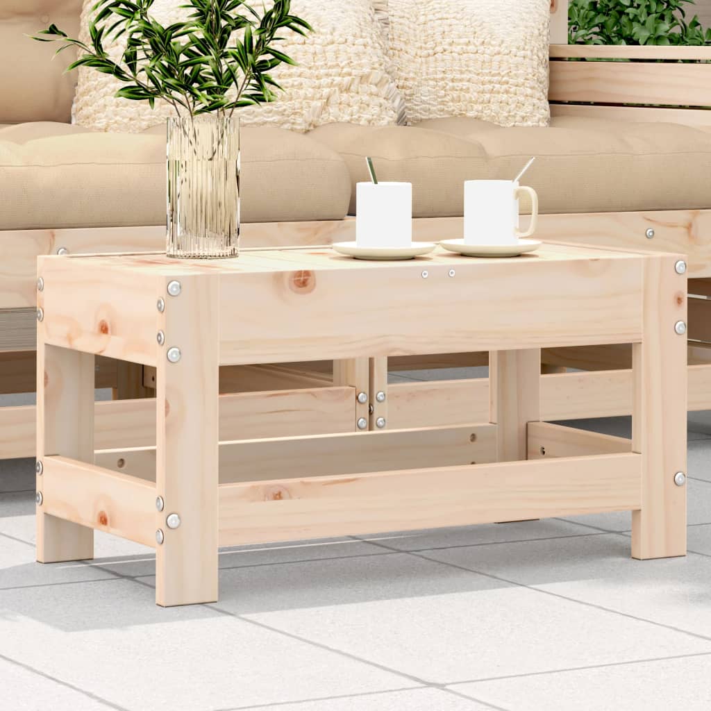 Garden Footstool 62X31.5X52 Cm Impregnated Wood Pine