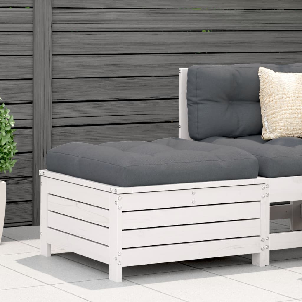 Garden Footstool 62X31.5X52 Cm Impregnated Wood Pine