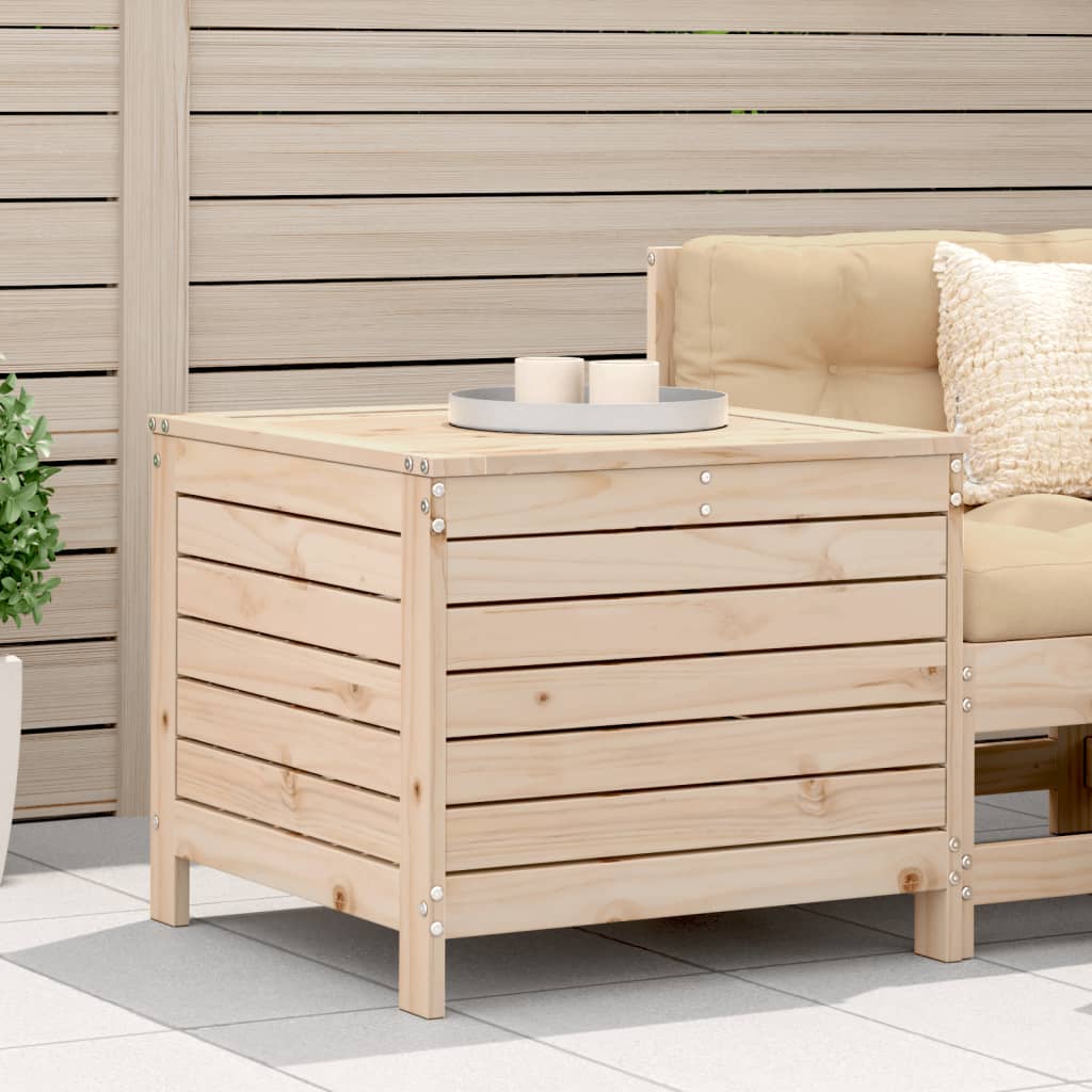 Garden Footstool 62X31.5X52 Cm Impregnated Wood Pine