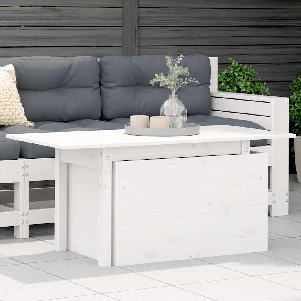 Garden Footstool 62X31.5X52 Cm Impregnated Wood Pine