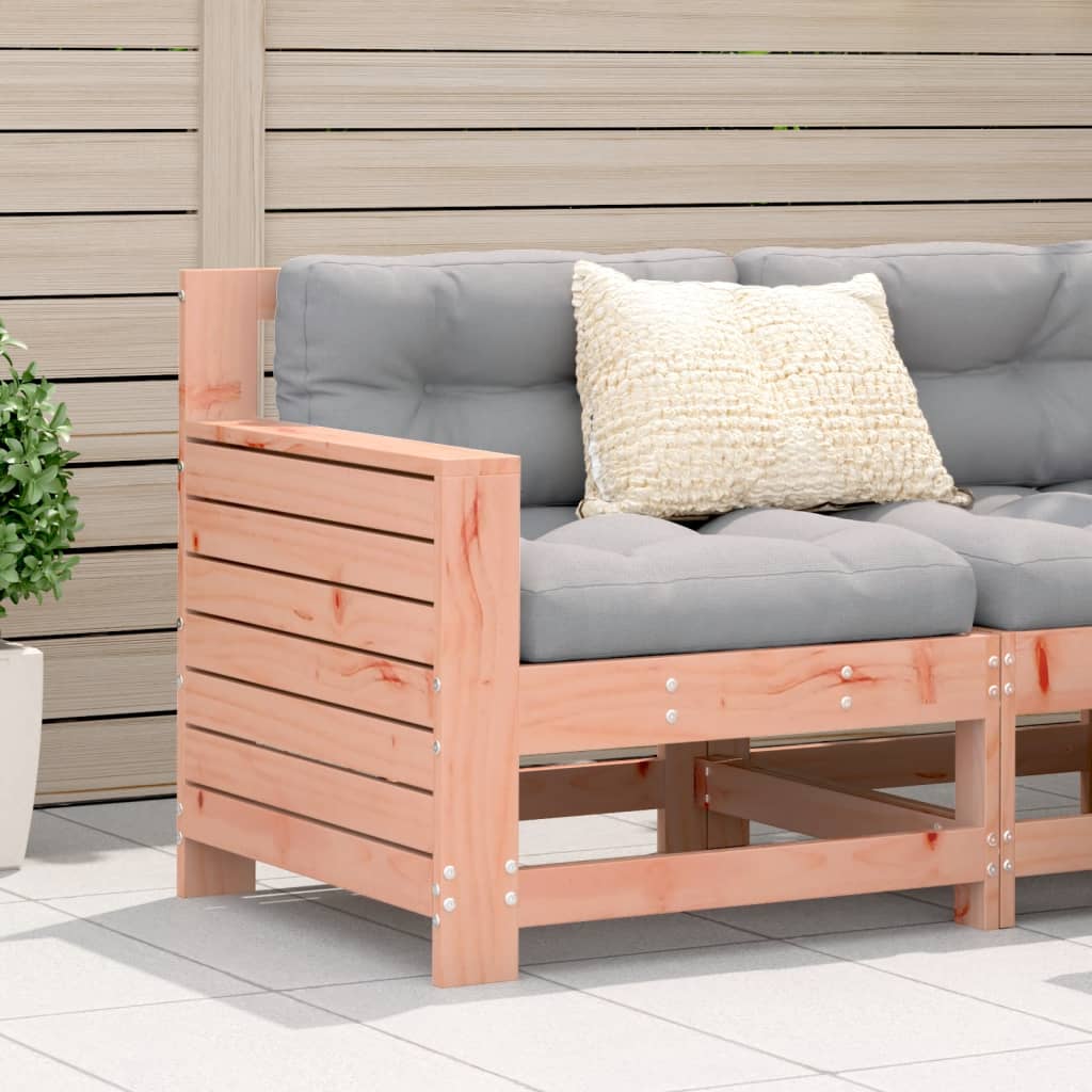Garden With Cushion Wax Brown Solid Wood Pine