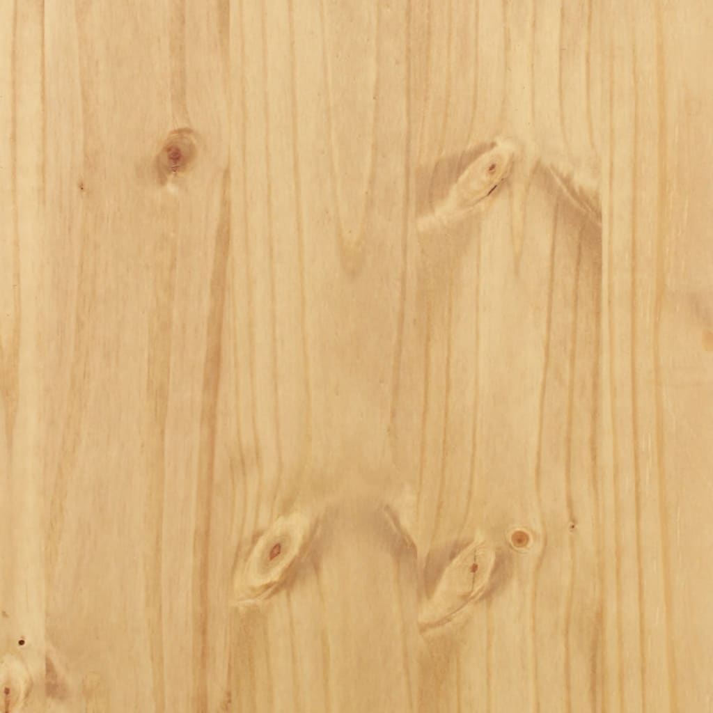 Wardrobe Corona 55X38X170 Cm Solid Wood Pine White honey wax engineered wood 55