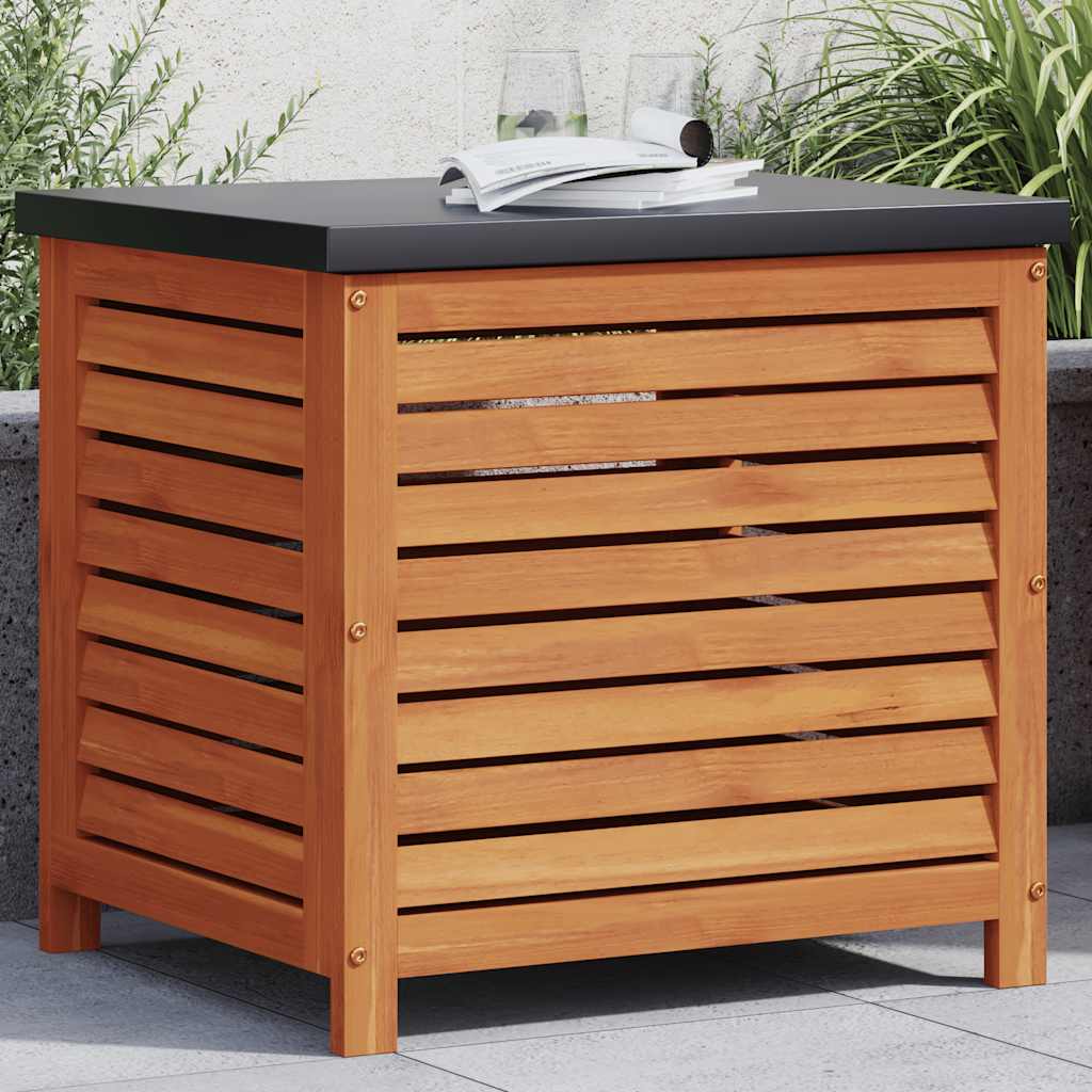 Garden Storage Box Solid Wood Eucalyptus