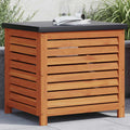 Garden Storage Box Solid Wood Eucalyptus