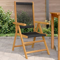 Reclining Garden Chairs 6 Pcs Solid Wood Acacia