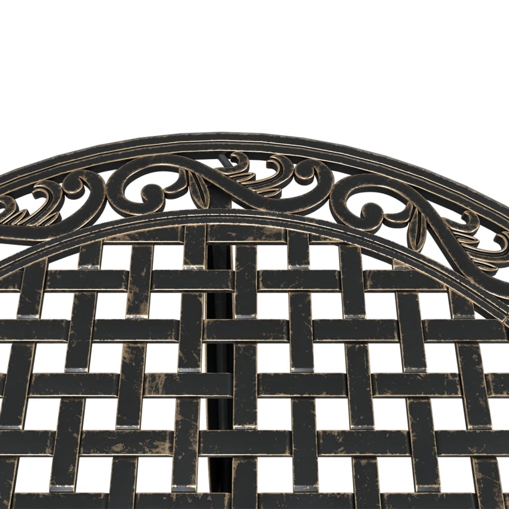 Garden Table Ø90X75 Cm Cast Aluminium