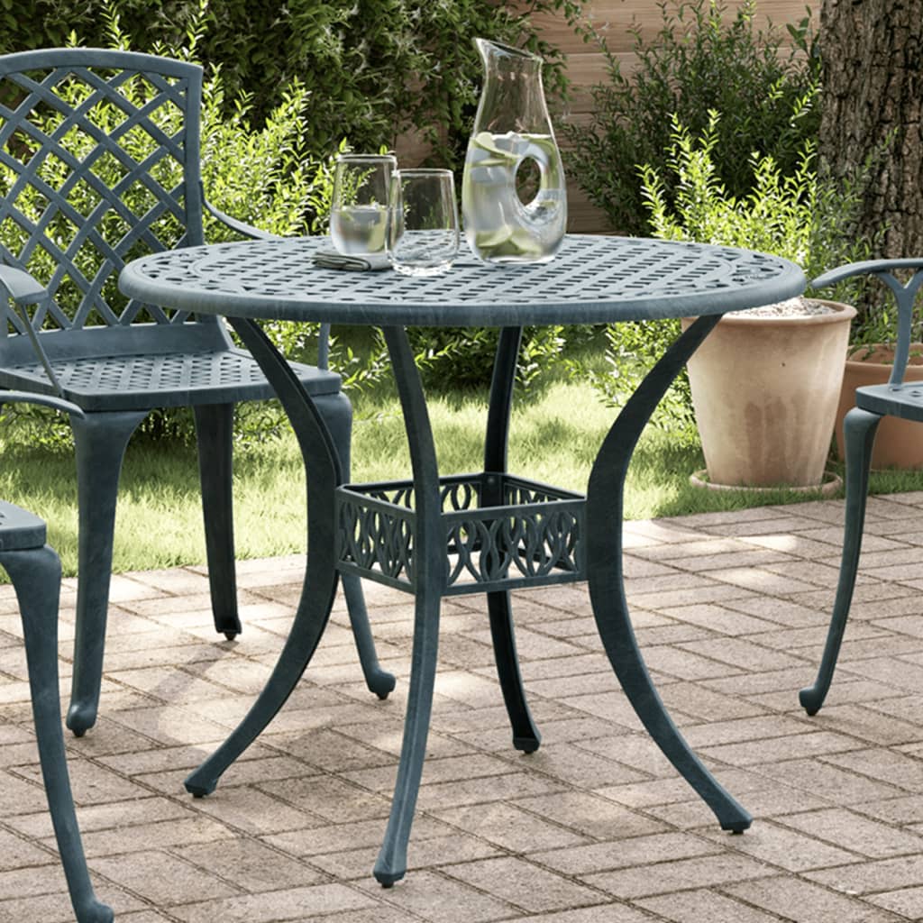 Garden Table Ø90X75 Cm Cast Aluminium