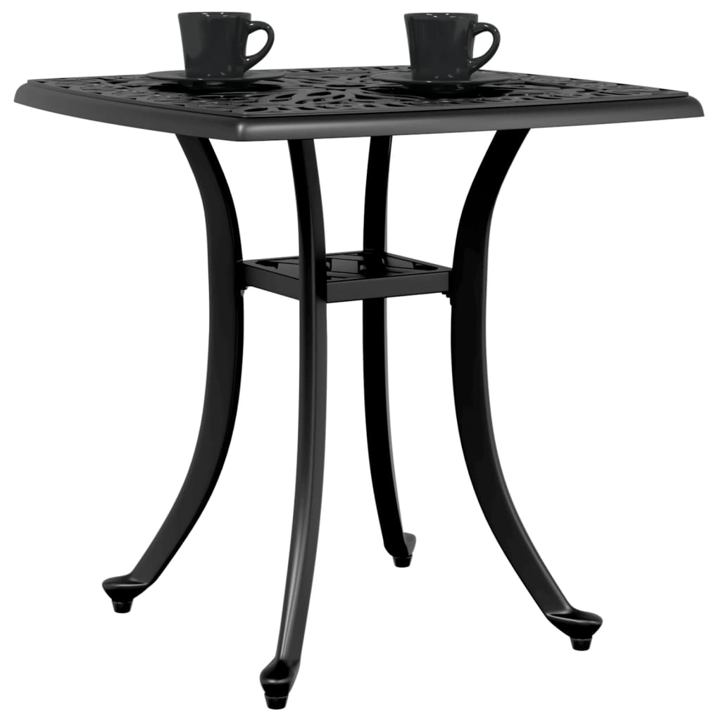 Garden Table 53X53X53 Cm Cast Aluminium
