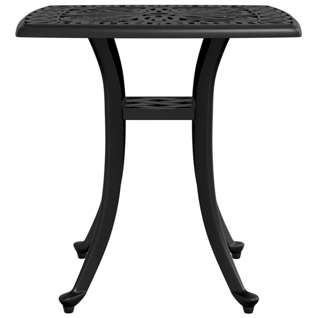 Garden Table 53X53X53 Cm Cast Aluminium