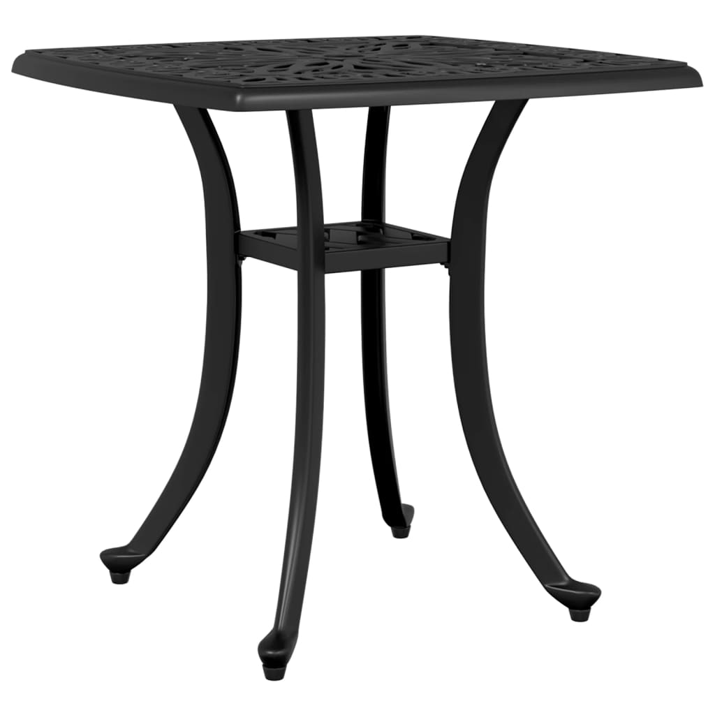 Garden Table 53X53X53 Cm Cast Aluminium