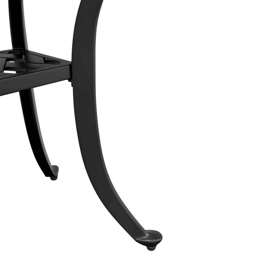 Garden Table 53X53X53 Cm Cast Aluminium