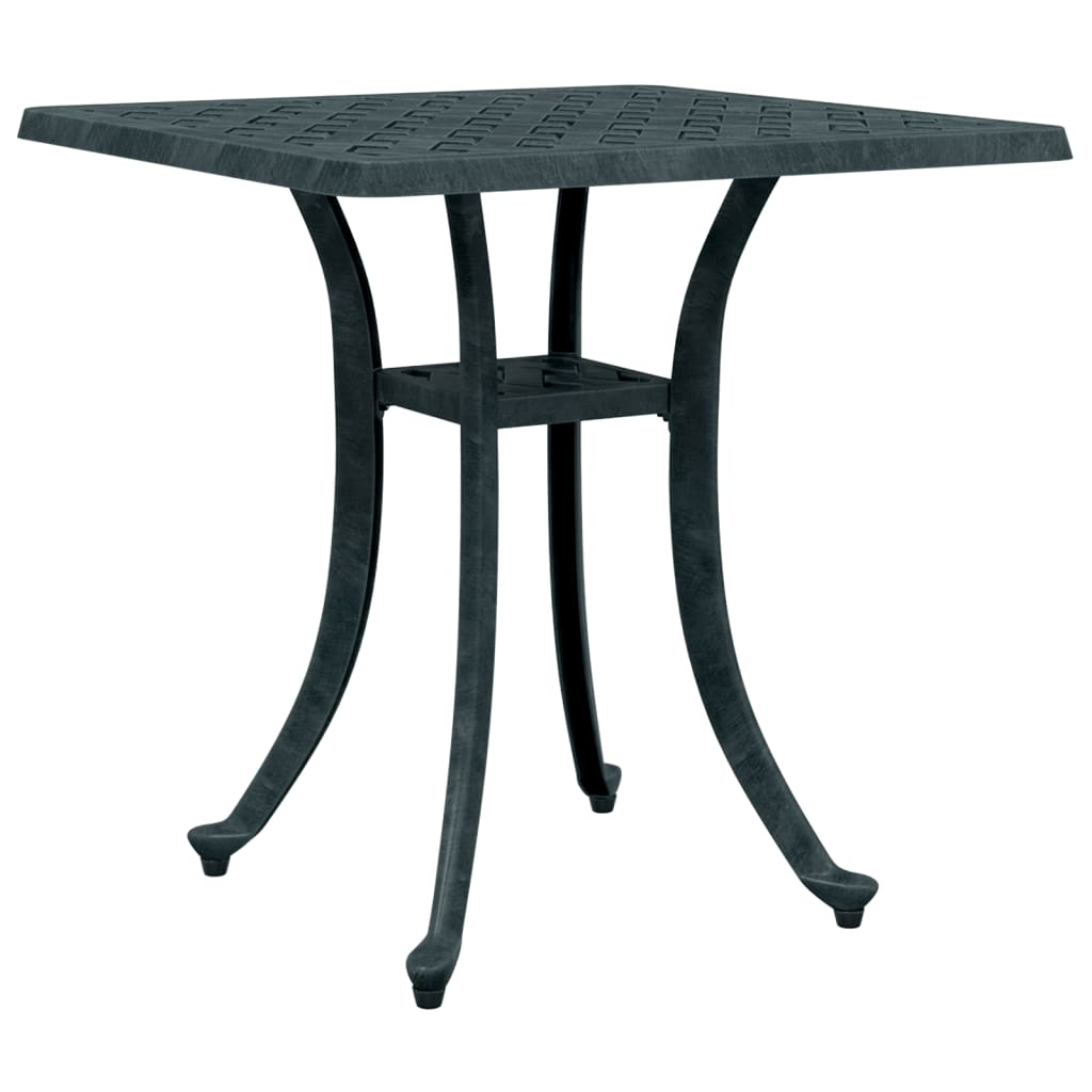 Garden Table 53X53X53 Cm Cast Aluminium