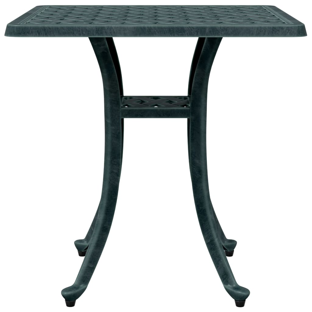 Garden Table 53X53X53 Cm Cast Aluminium