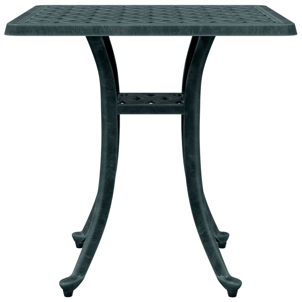 Garden Table 53X53X53 Cm Cast Aluminium