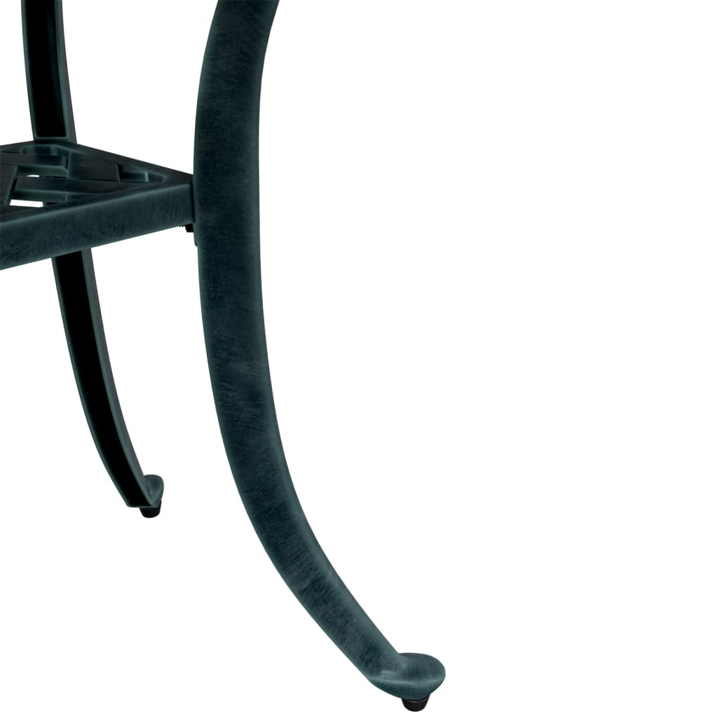 Garden Table 53X53X53 Cm Cast Aluminium