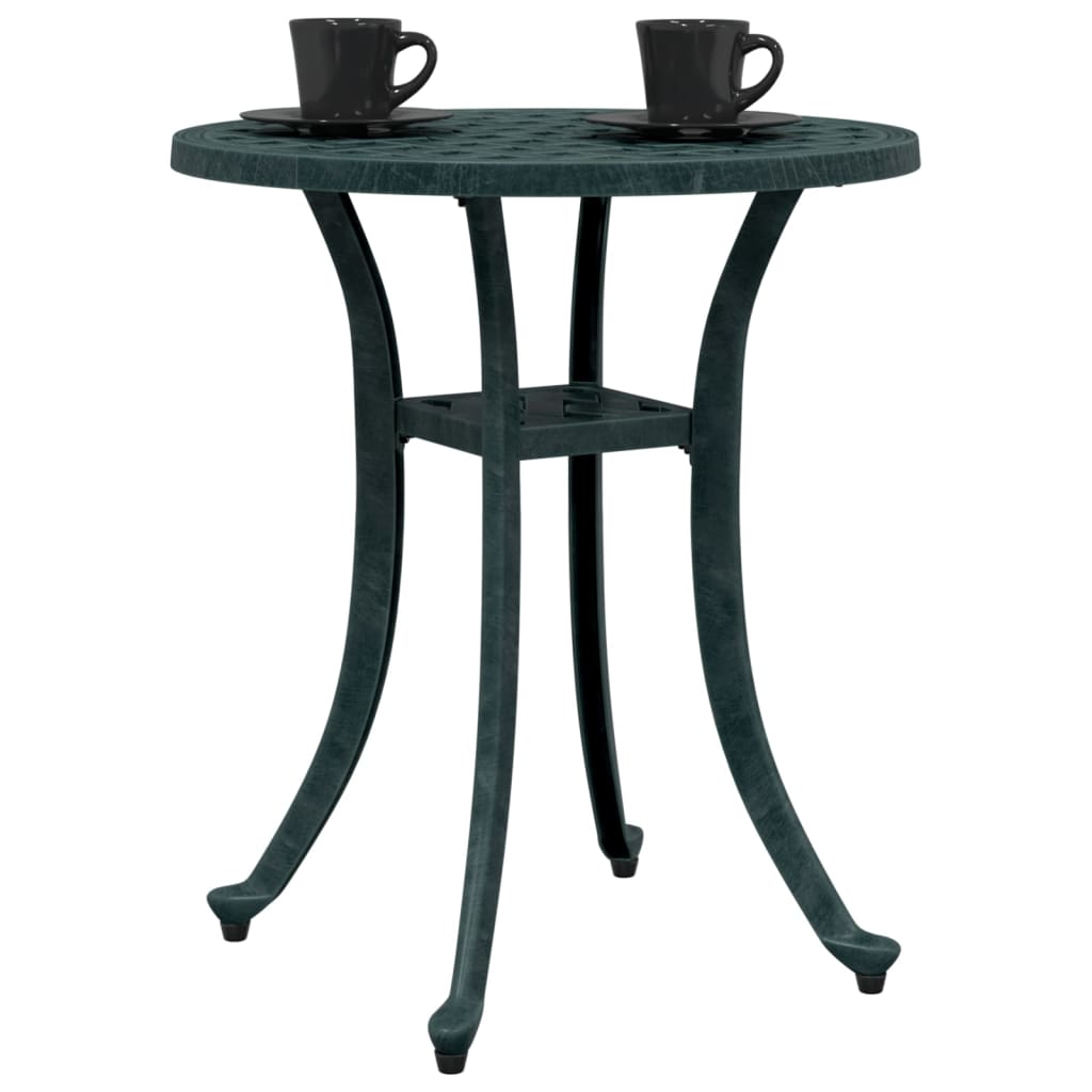 Garden Table Ø48X53 Cm Cast Aluminium