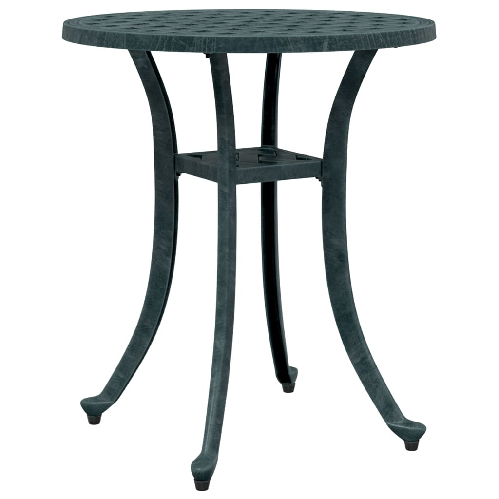 Garden Table Ø48X53 Cm Cast Aluminium
