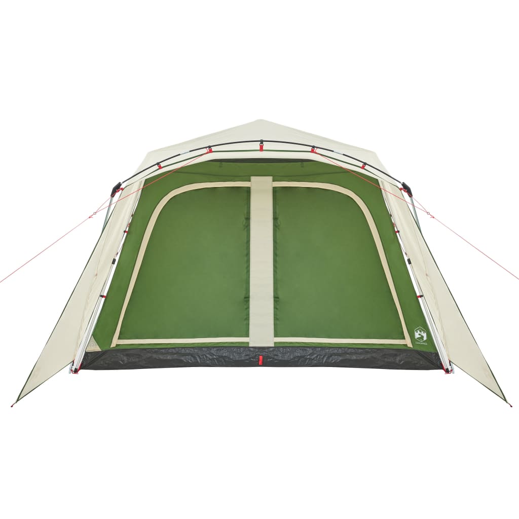 Tents Family Tent Porch 9-Person Quick Release grey and orange green blue