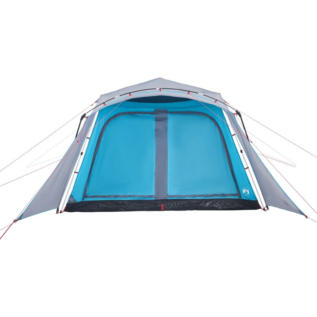 Tents Family Tent Porch 9-Person Quick Release Grey And Orange Green Blue Gre 56