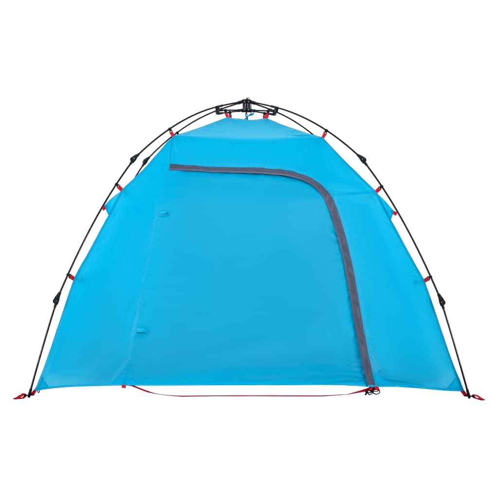Tents Camping Tent Dome 3-Person Quick Release Green Blue Grey And Orange Gre 30